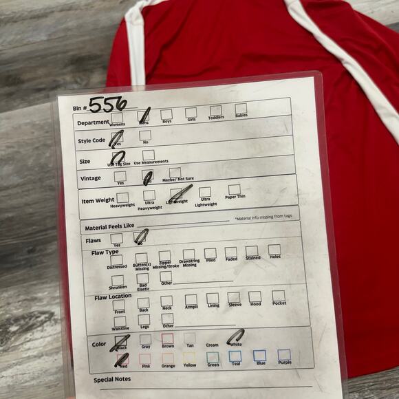 North Carolina State Jacket Red White Mens 2XL 1/4 Zip Adidas Pullover Jacket - Picture 8 of 8